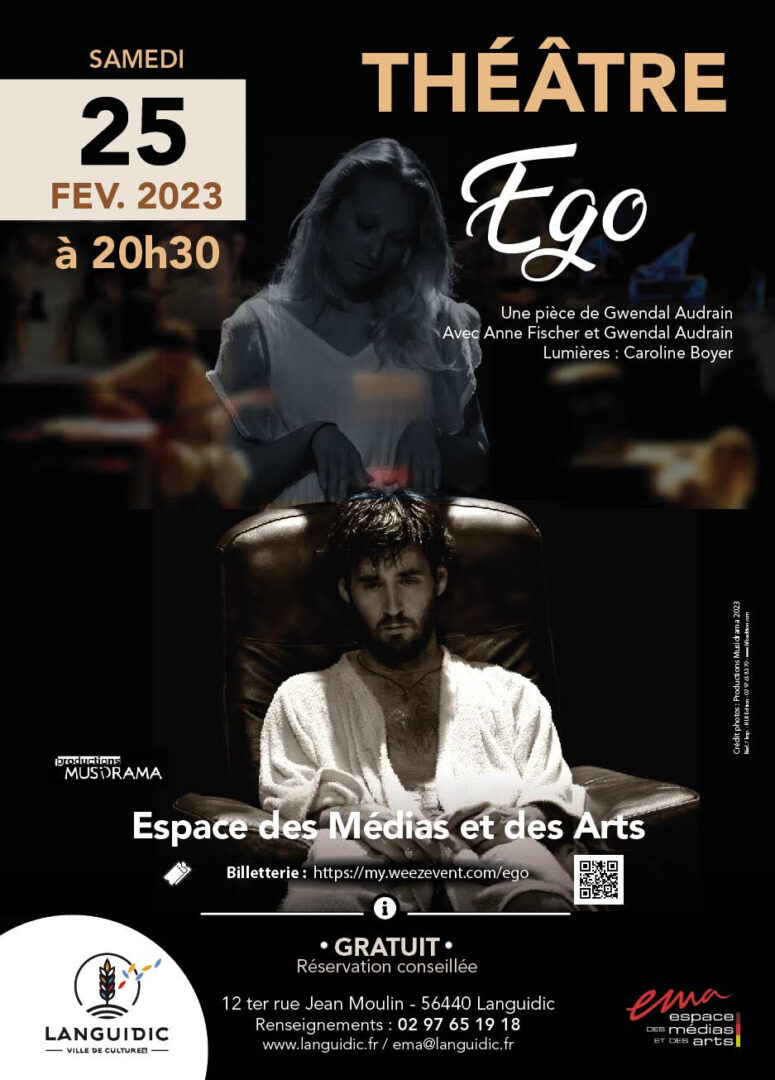 Languidic. L&rsquo;Ego de Gwendal Audrain fait son théâtre samedi 25 février