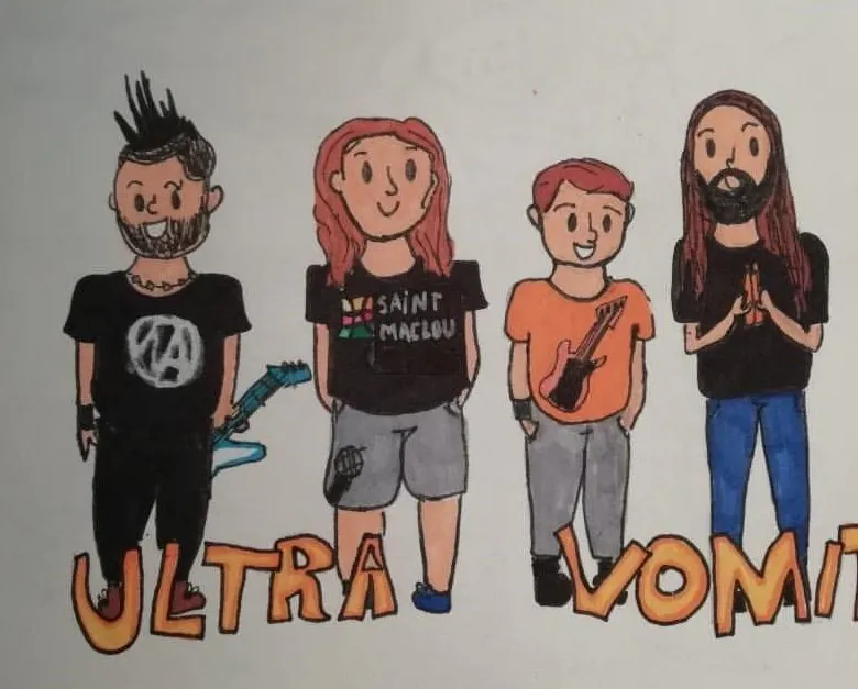 Ultra Vomit et la SPA au Hellfest