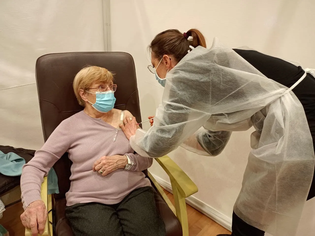 COVID À RENNES, FERMETURE DU CENTRE DE VACCINATION DE BRÉQUIGNY