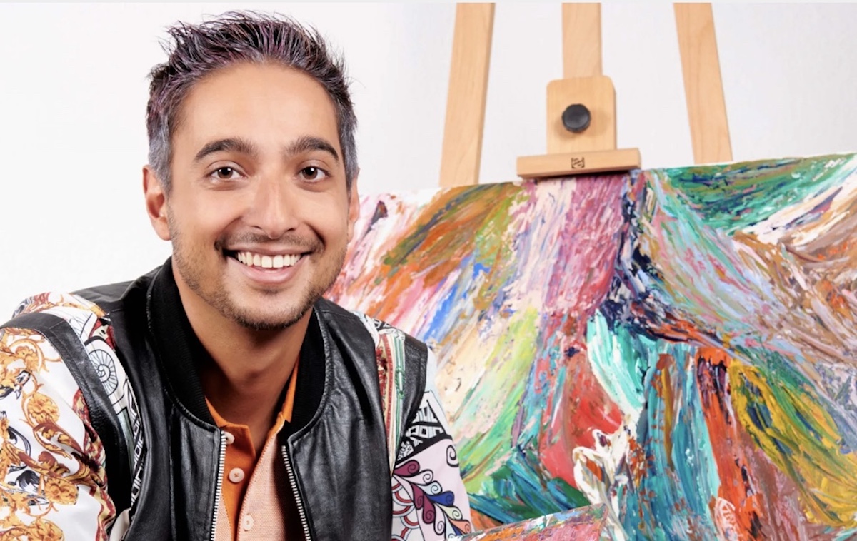 LE BRETON YANN JETTAIN MÉDAILLÉ POUR SA MALETTE DE PEINTURE