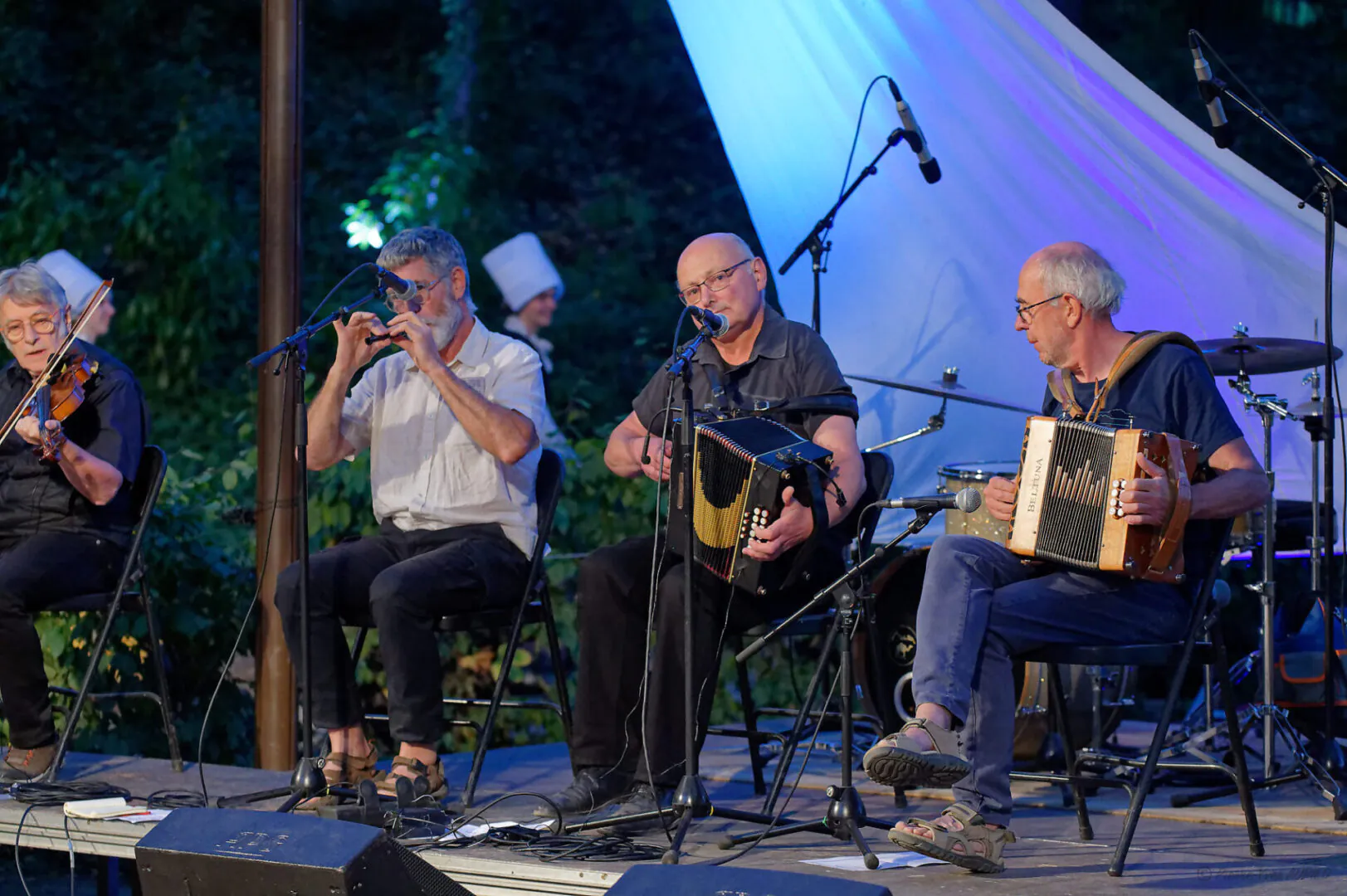 Le Cercle Celtique d’Outre-Ille de Saint Grégoire aux Mercredis du Thabor le 12 juillet 2023