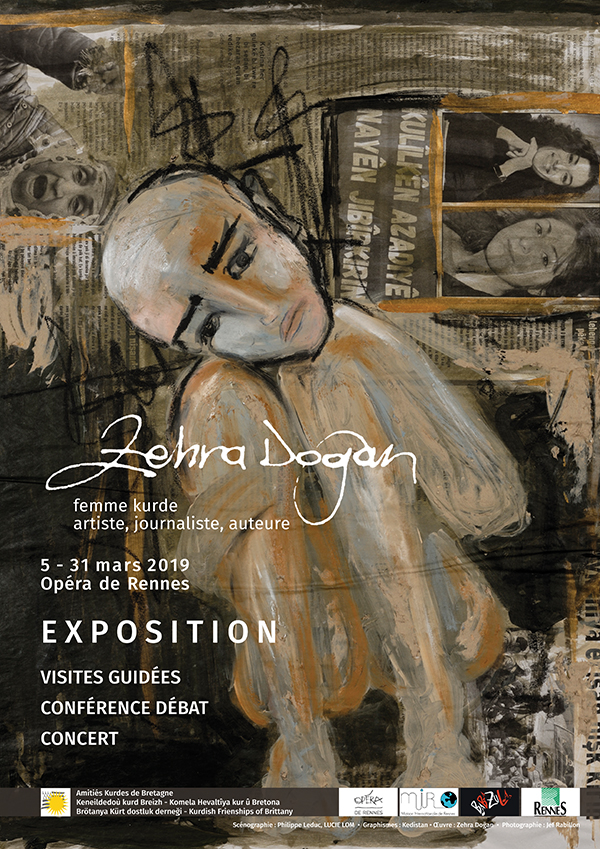 EXPO ZEHRA DOGAN, OUVREZ GRAND LES YEUX À L’OPÉRA DE RENNES !