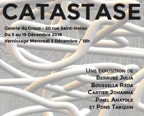 EXPOSITION CATASTASE A LA GALERIE CROUS DE RENNES