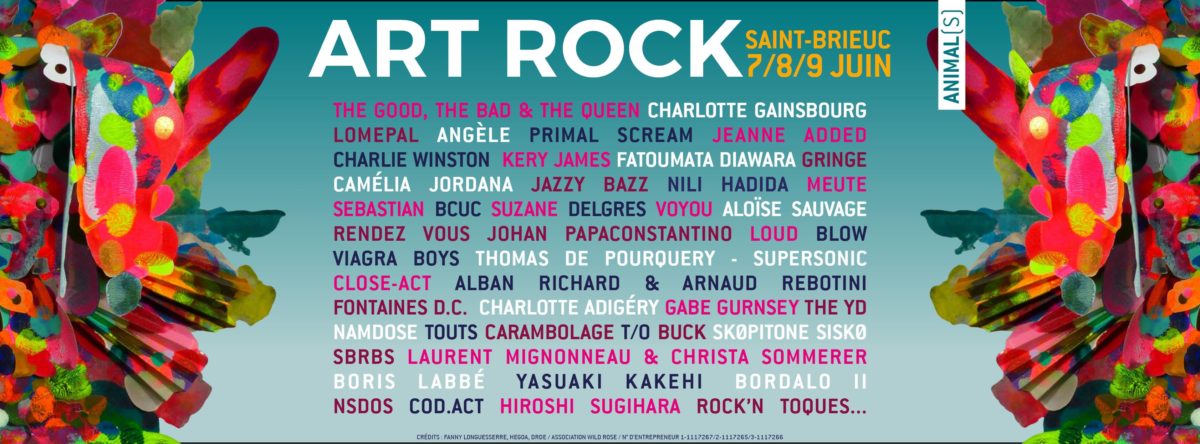 SAINT-BRIEUC. ART ROCK ANIMALISE SON 36E FESTIVAL