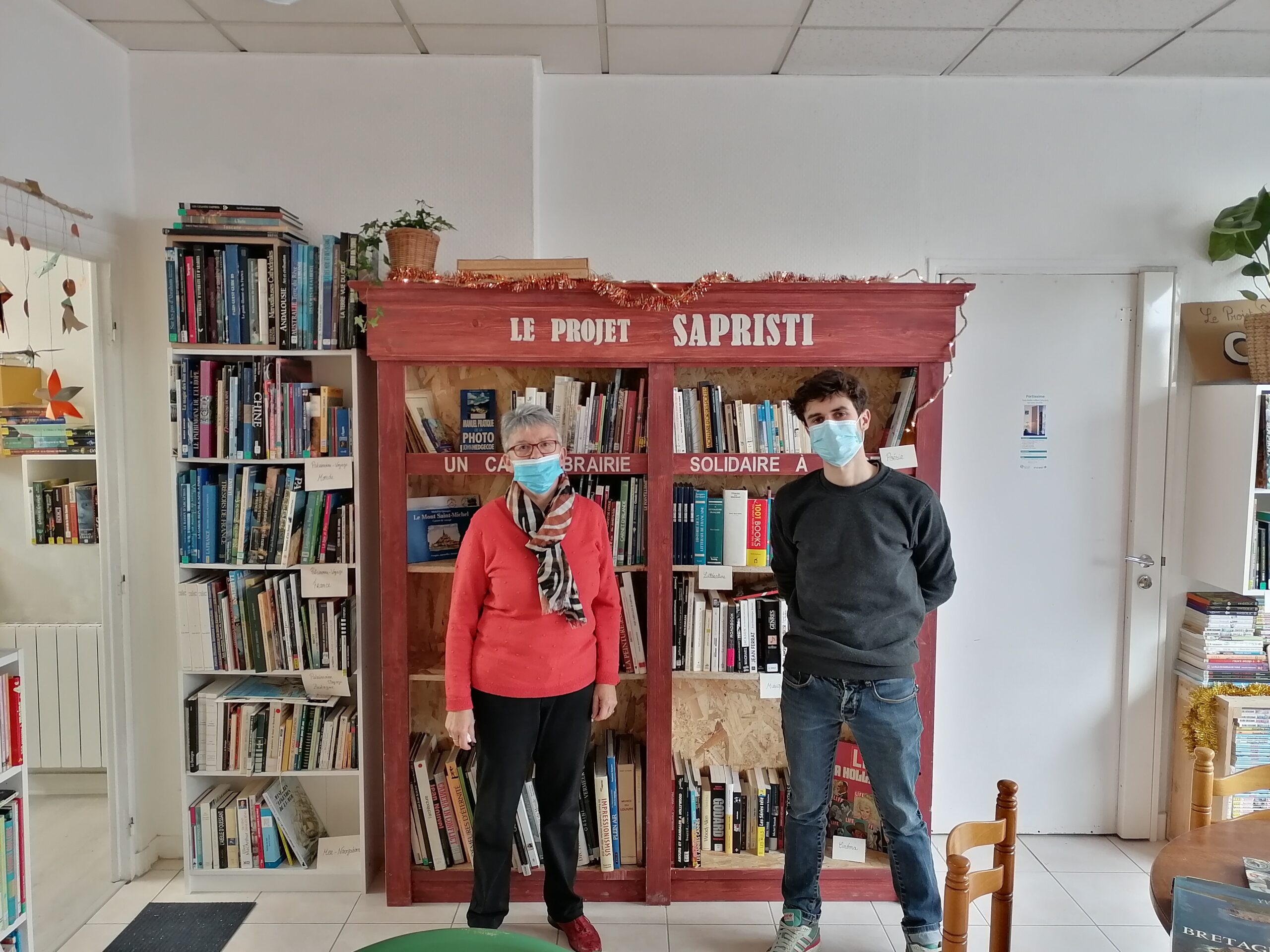 SAPRISTI. UN SACRÉ CAFÉ-LIBRAIRIE SOLIDAIRE À BREST