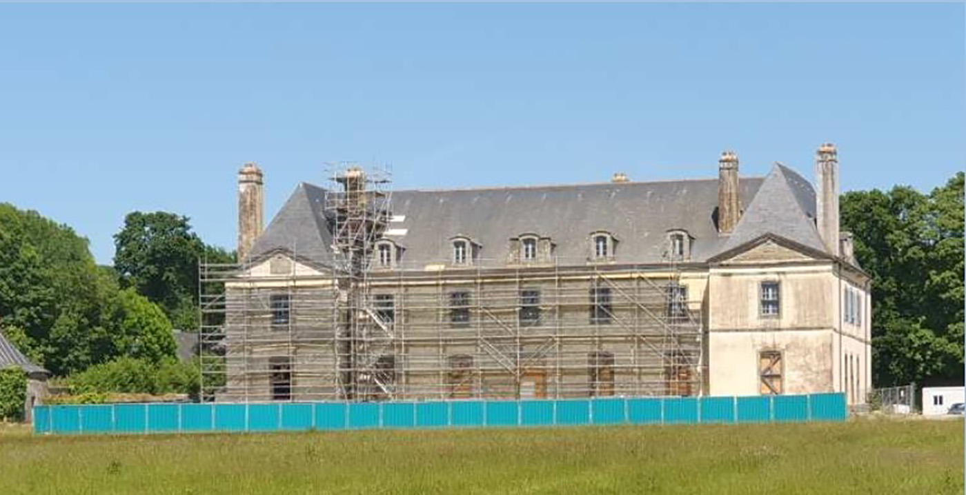 LE CHÂTEAU DE KERAMPUILH BIENTÔT RESTAURÉ