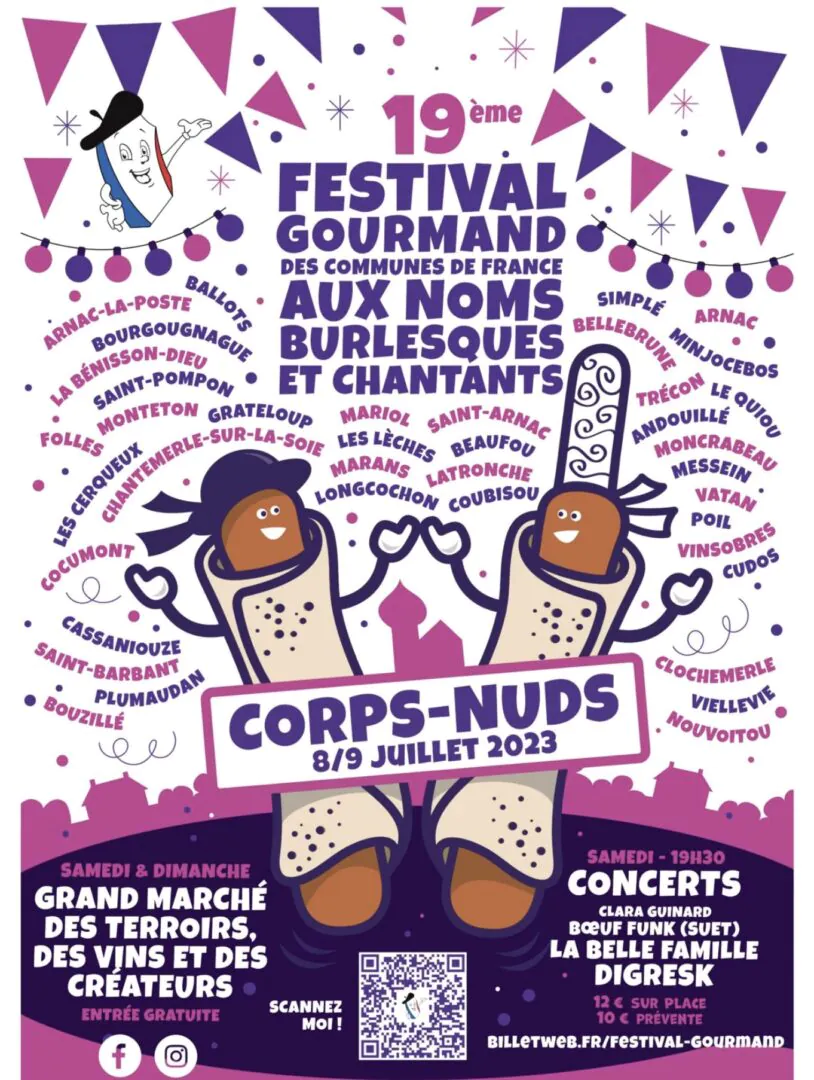 corps-nuds festival gourmand