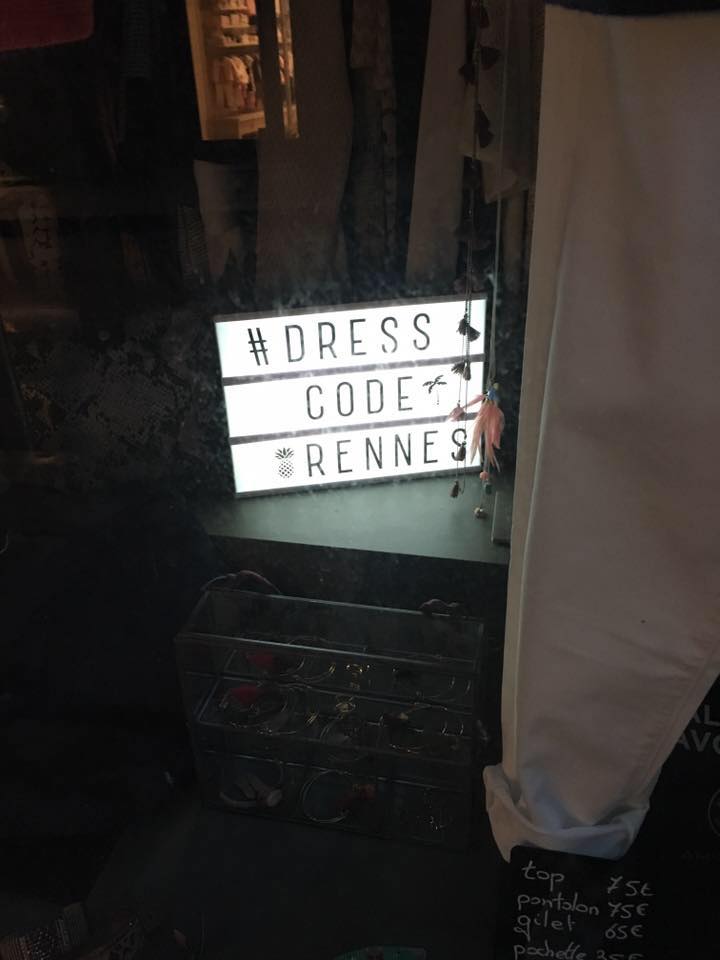 DRESS UP ET DRESS CODE RENNES, SHOPPING FAÇON SHOWROOM !