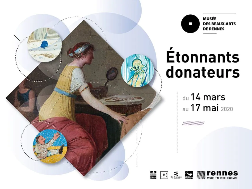 RENNES. L’EXPO ÉTONNANTS DONATEURS AU MUSÉE DES BEAUX-ARTS PROLONGÉE JUSQU’AU 13 SEPTEMBRE