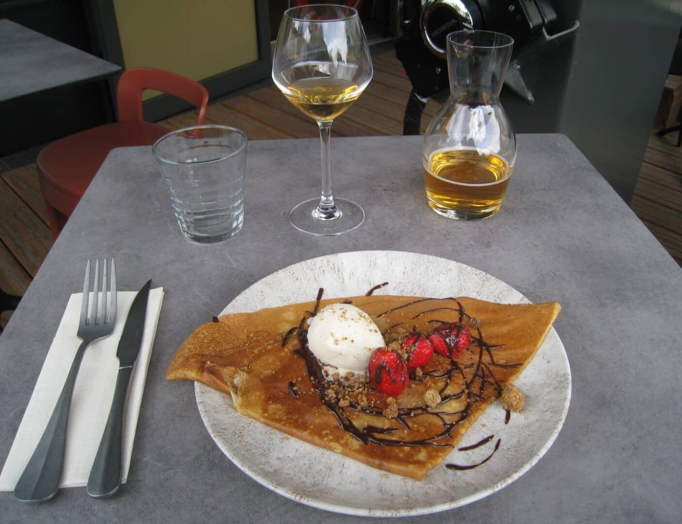 Le comptoir du sarrasin péniche restaurant rennes