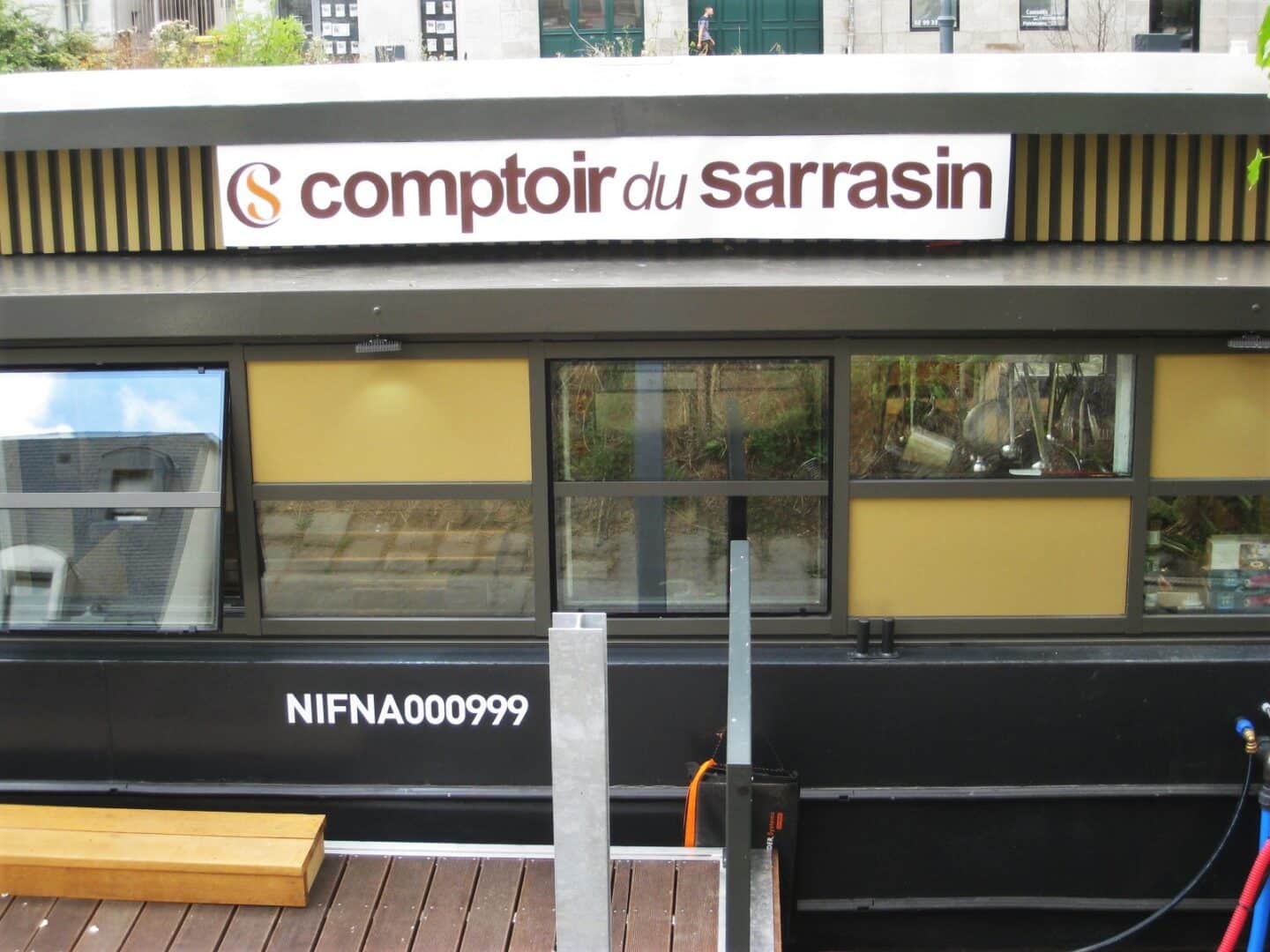 Le comptoir du sarrasin péniche restaurant rennes