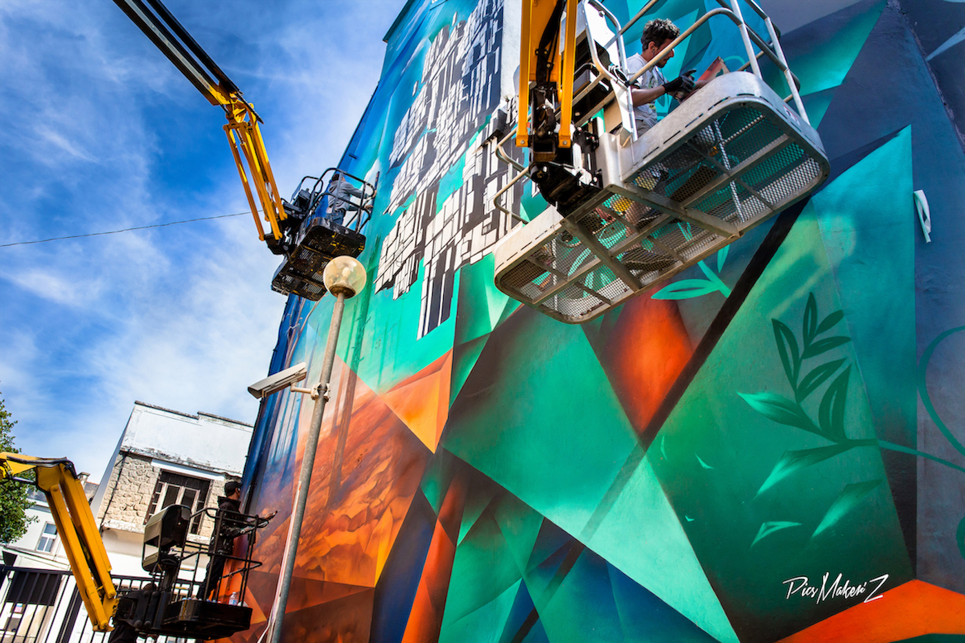 SAINT-BRIEUC. JUST DO PAINT INVITE DES GRAFFEURS A PEINDRE LES MURS DE LA VILLE