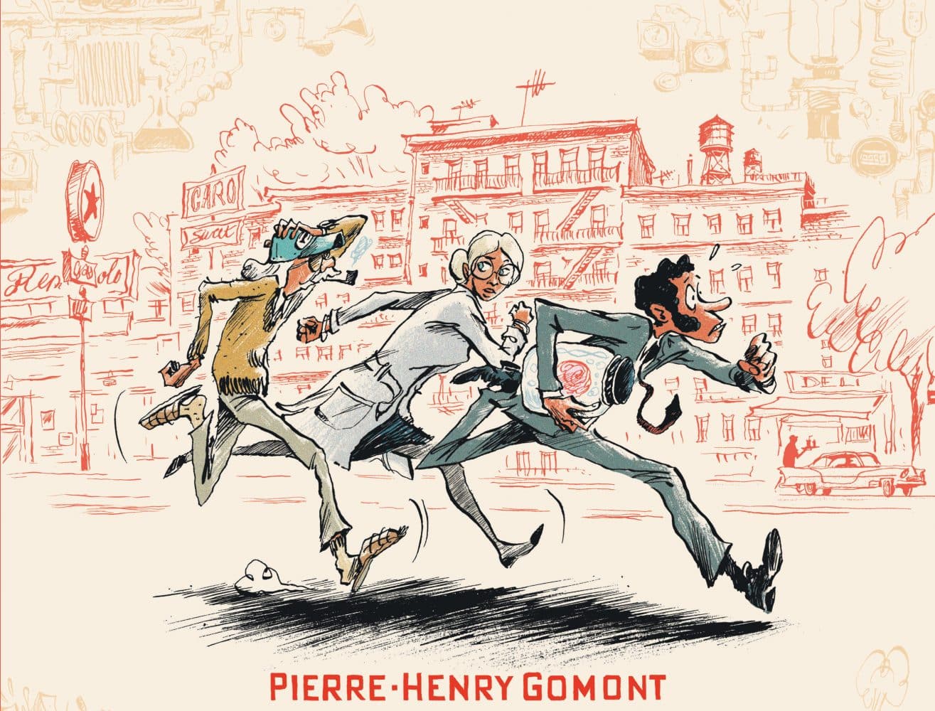 LA FUITE DU CERVEAU, UNE BD ÉCHEVELÉE 