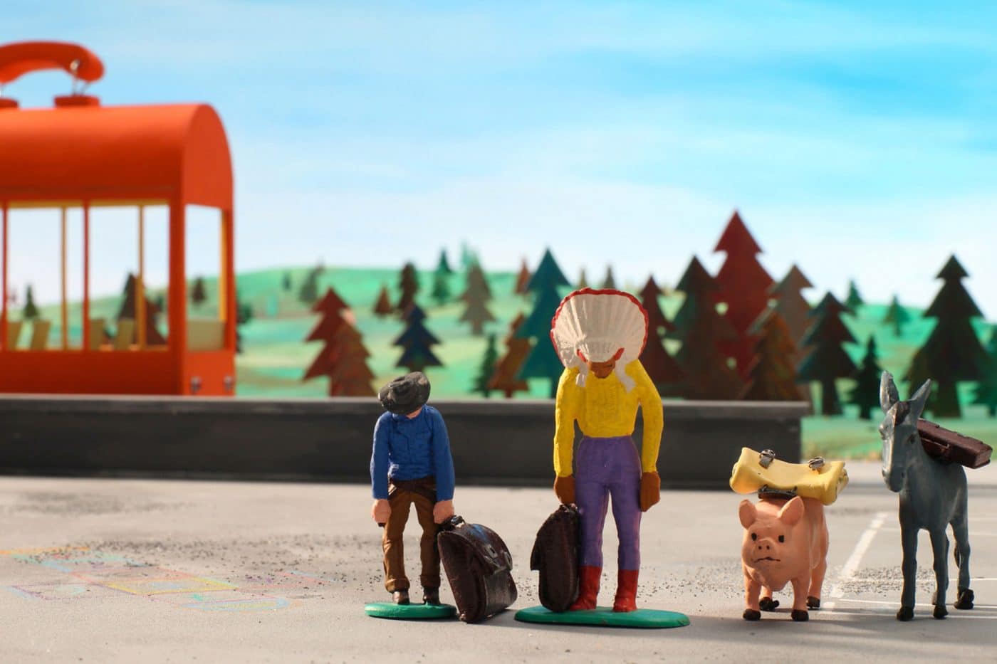 LA RENTRÉE DES TOMBÉES DE LA NUIT À RENNES