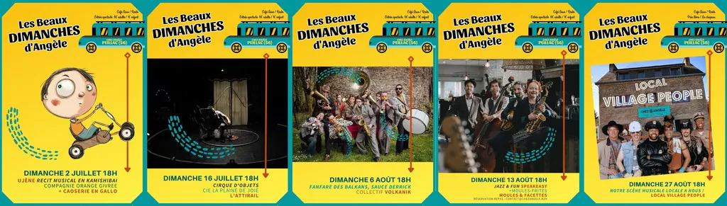 Les Beaux Dimanches d'Angèle - Peillac