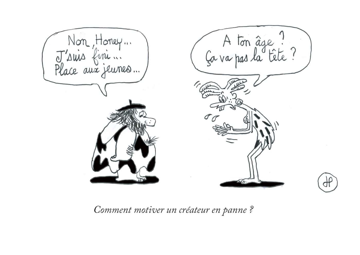 humour age de pierre