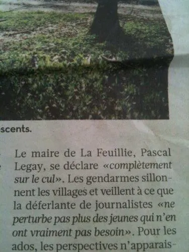 Quand Libé se casse le c… pour rédiger ses papiers