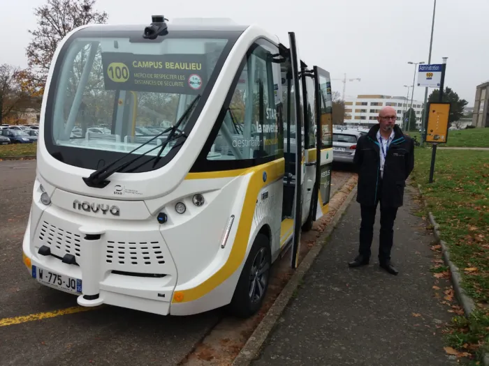 CAMPUS BEAULIEU RENNES, UNE NAVETTE AUTONOME EN EXPERIMENTATION