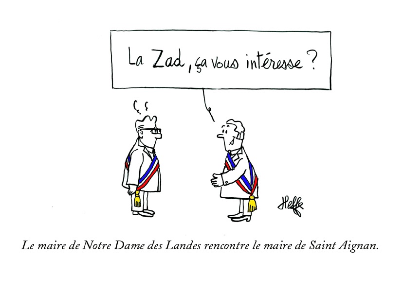 AÉROPORT NOTRE-DAME-DES-LANDES, LA ZAD À SAINT-AIGNAN ?