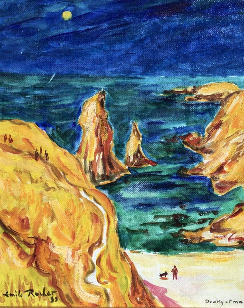 peintures Emile Rocher Carnac