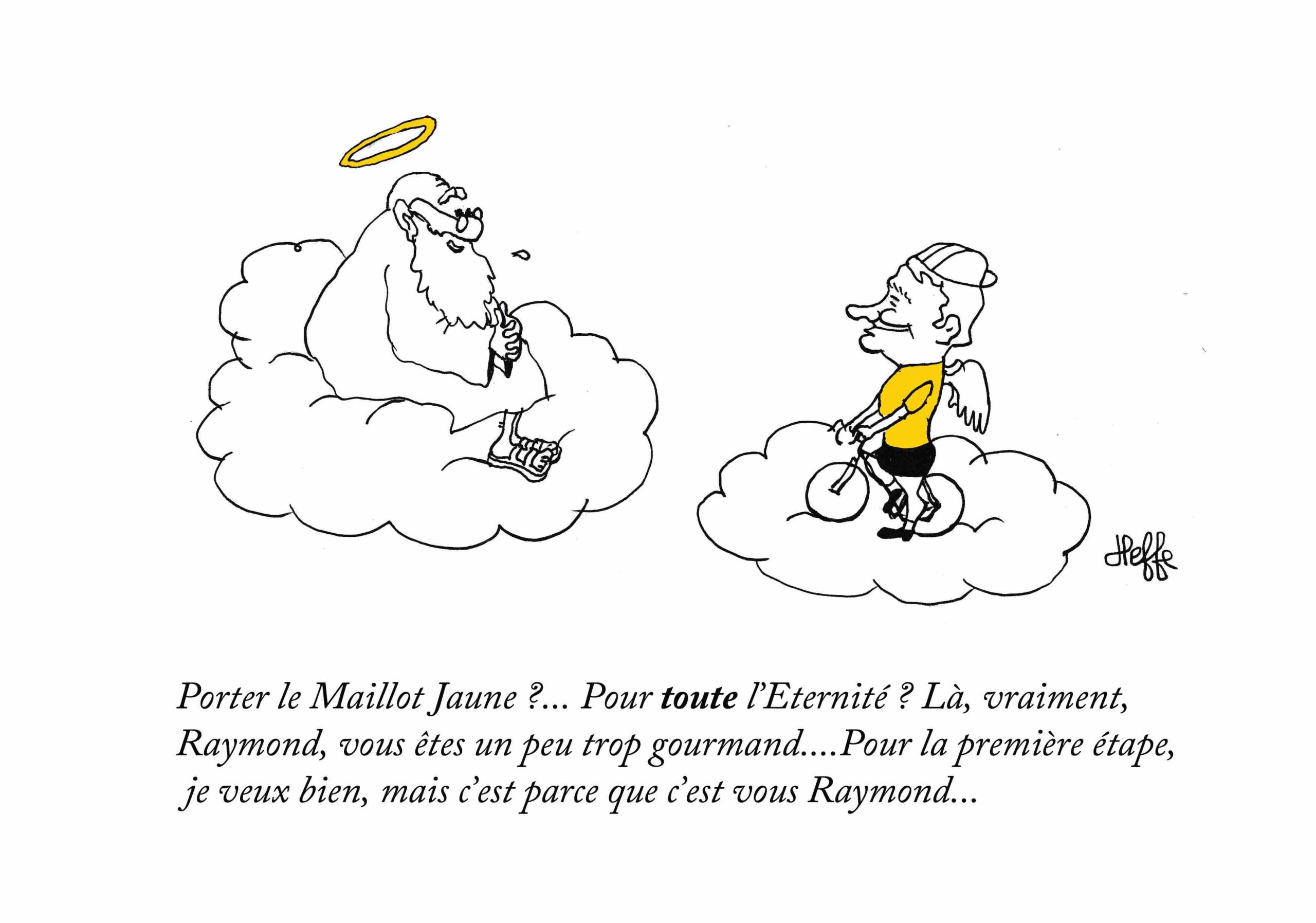 MORT DE RAYMOND POULIDOR, LE MAILLOT JAUNE AU PARADIS