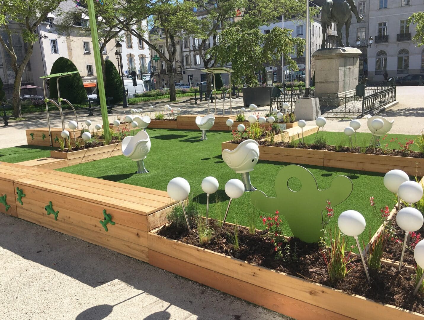 VANNES. POUR SA 5E EDITION DE NOUVEAUX MAGNIFIQUES JARDINS ÉPHÉMÈRES