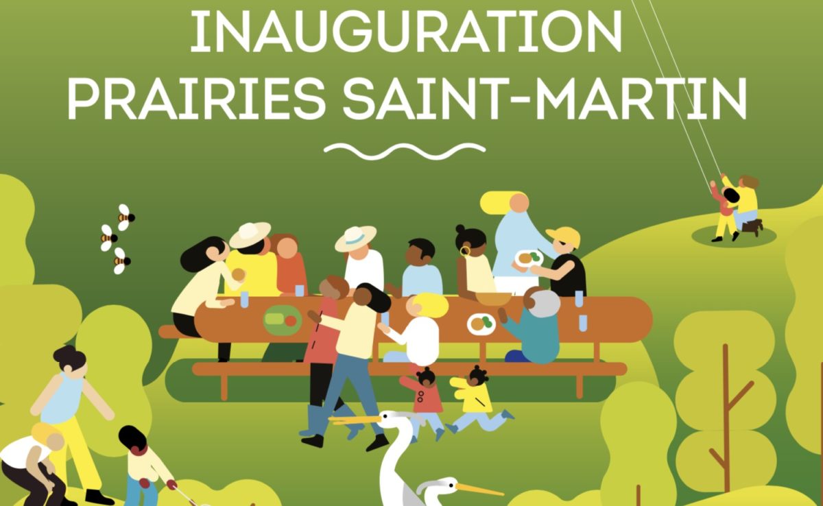 RENNES. INAUGURATION DES PRAIRIES SAINT-MARTIN LE 8 JUIN