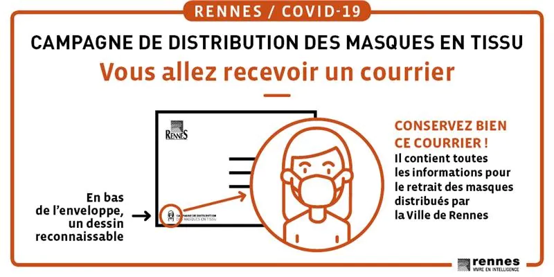 RENNES. 500 000 MASQUES DISTRIBUÉS DU 8 AU 17 MAI DANS LES GYMNASES