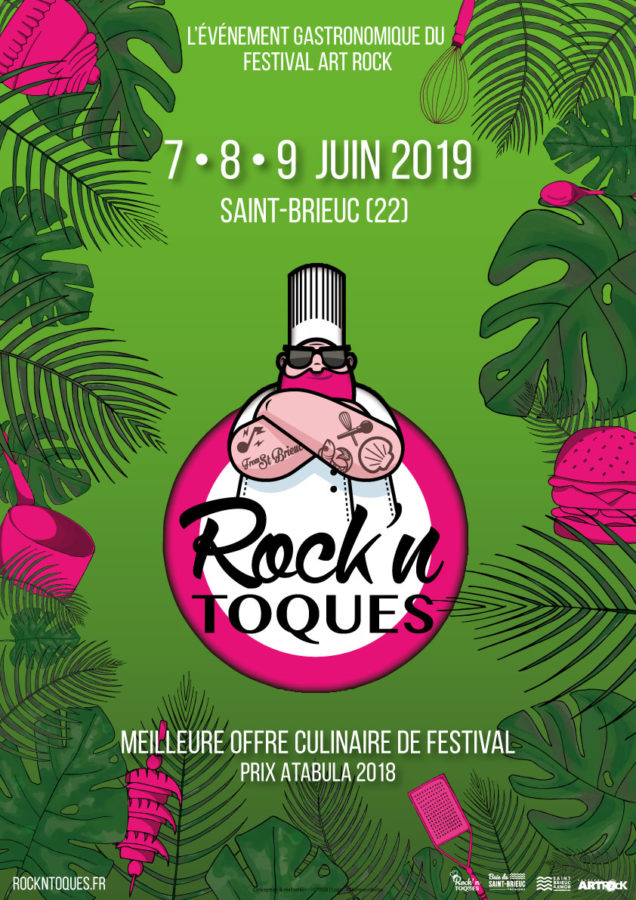 ROCK’N TOQUES 2019. FESTIVAL GASTRONOMIQUE À SAINT-BRIEUC