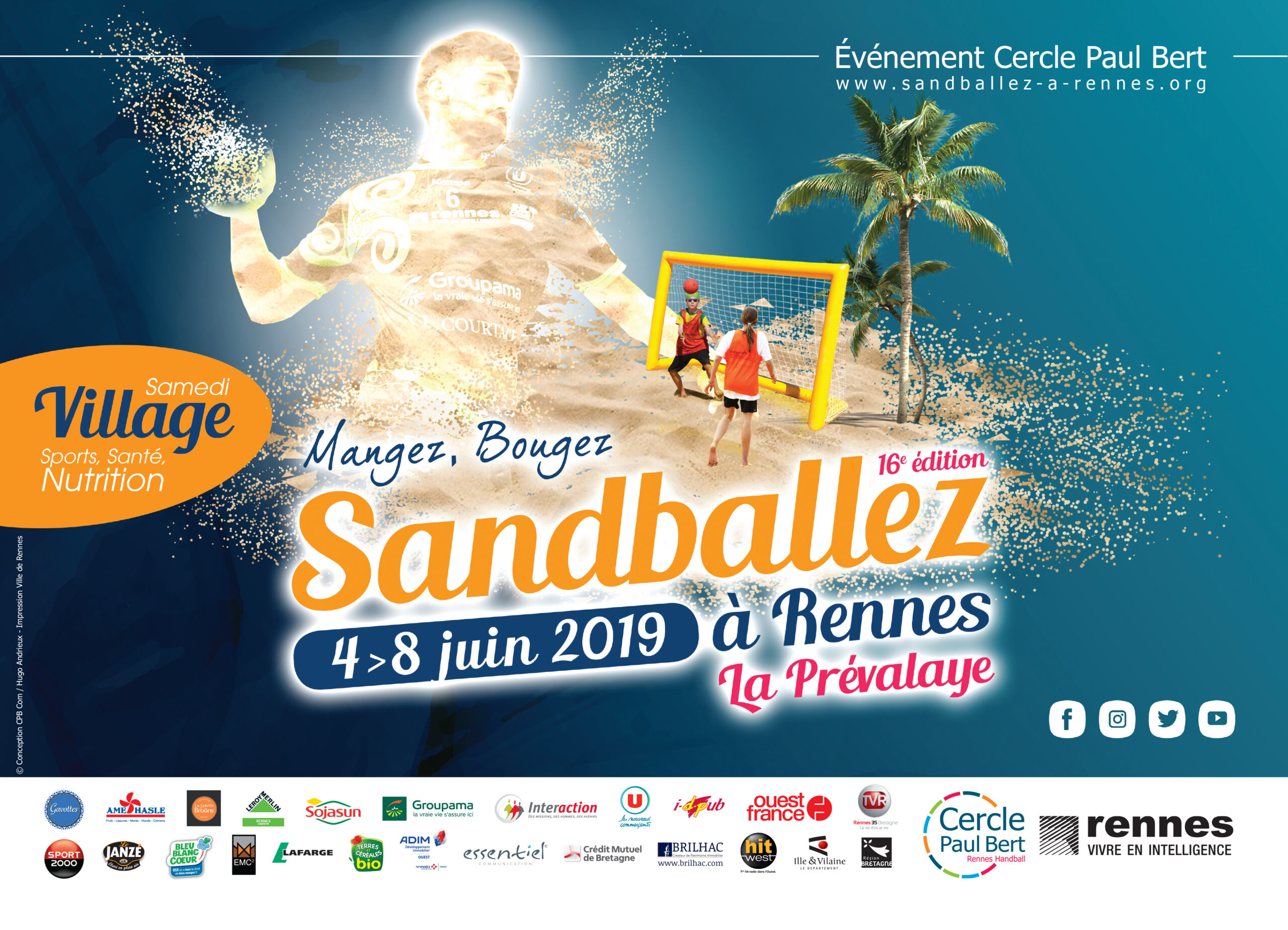 PREMIER TOURNOI DE SANDBALL DE FRANCE, SANDBALLEZ À LA PRÉVALAYE EN JUIN