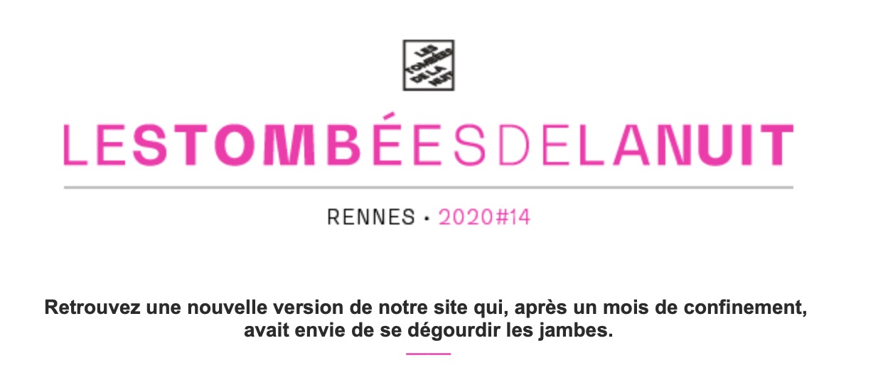 RENNES. UN NOUVEAU SITE POUR LES TOMBÉES DE LA NUIT