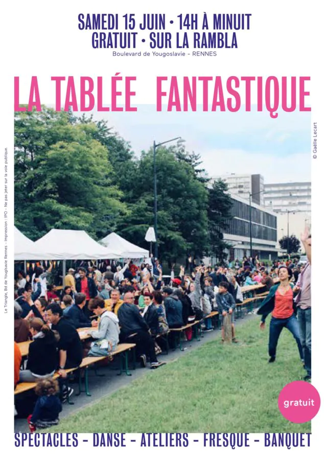 RENNES CITÉ DE LA DANSE. LA TABLÉE FANTASTIQUE 2019 AU TRIANGLE