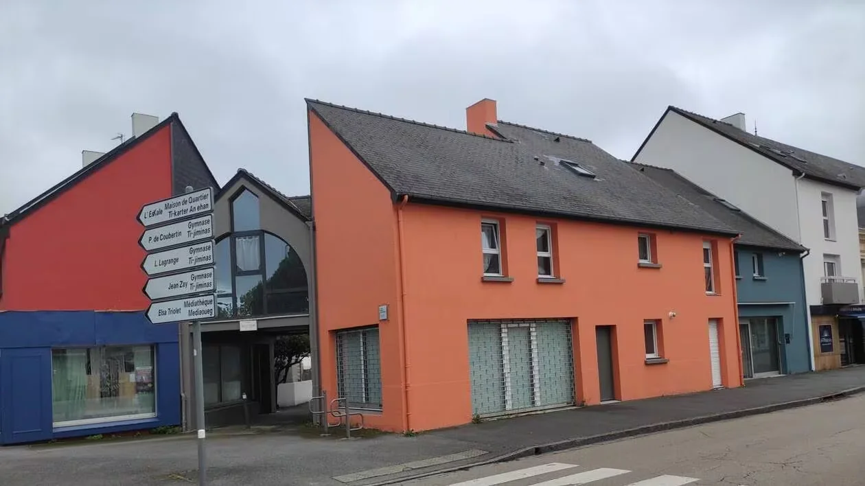 maisons colorées Lanester