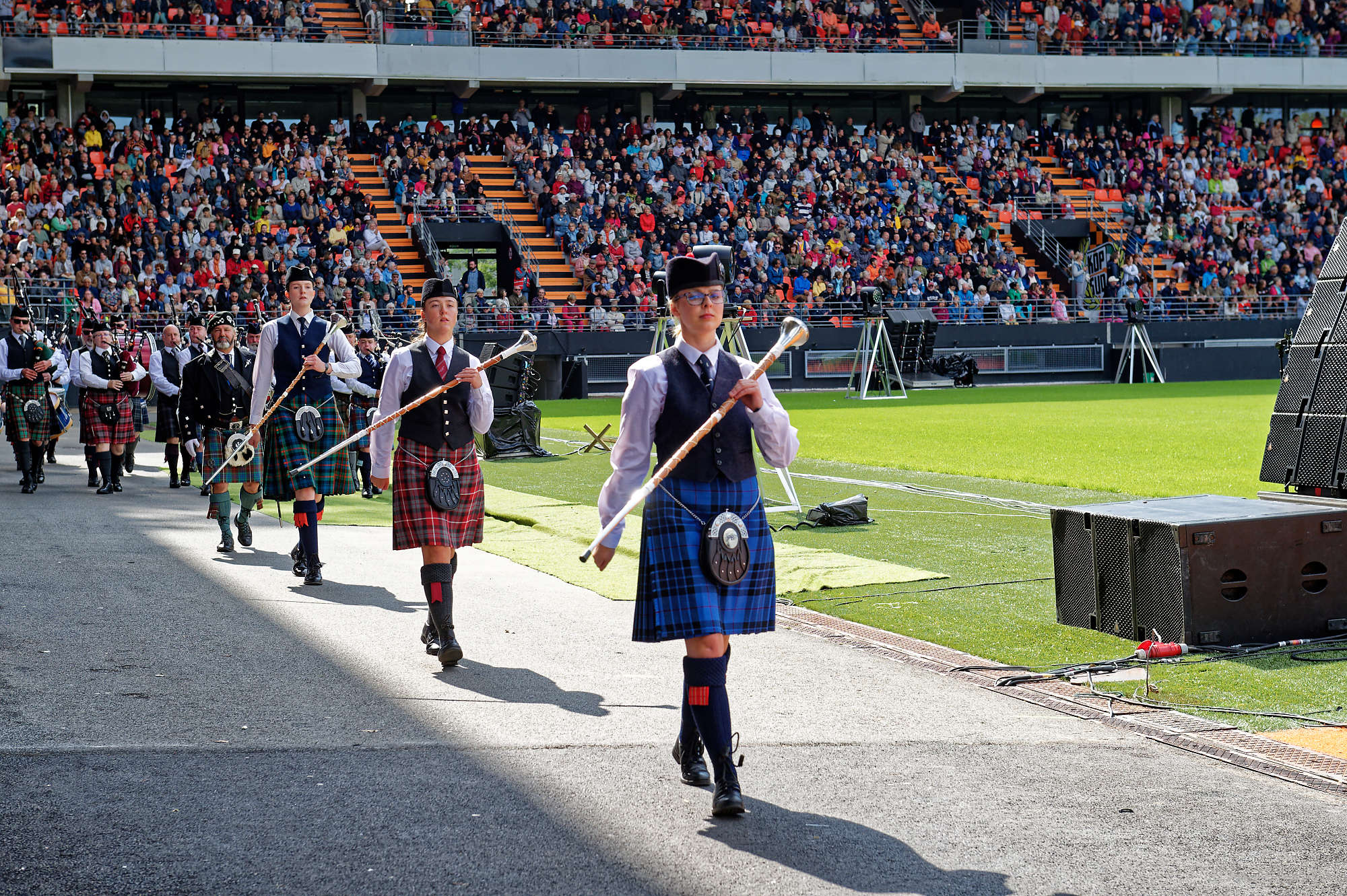 Interceltic Scottish Pipes & Drums (Écosse)