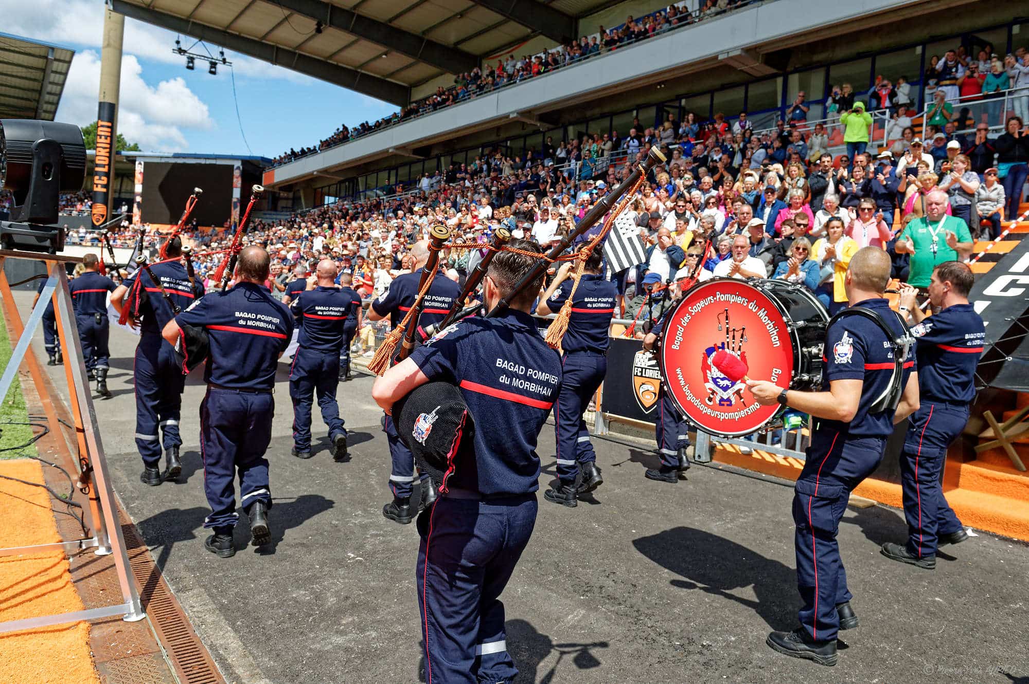 Bagad des sapeurs-pompiers du Morbihan