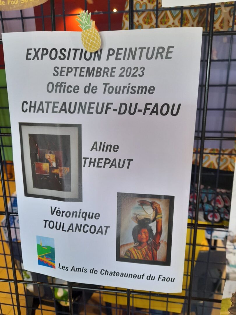 expo Aline Thépaut et Véronique Toulancoat