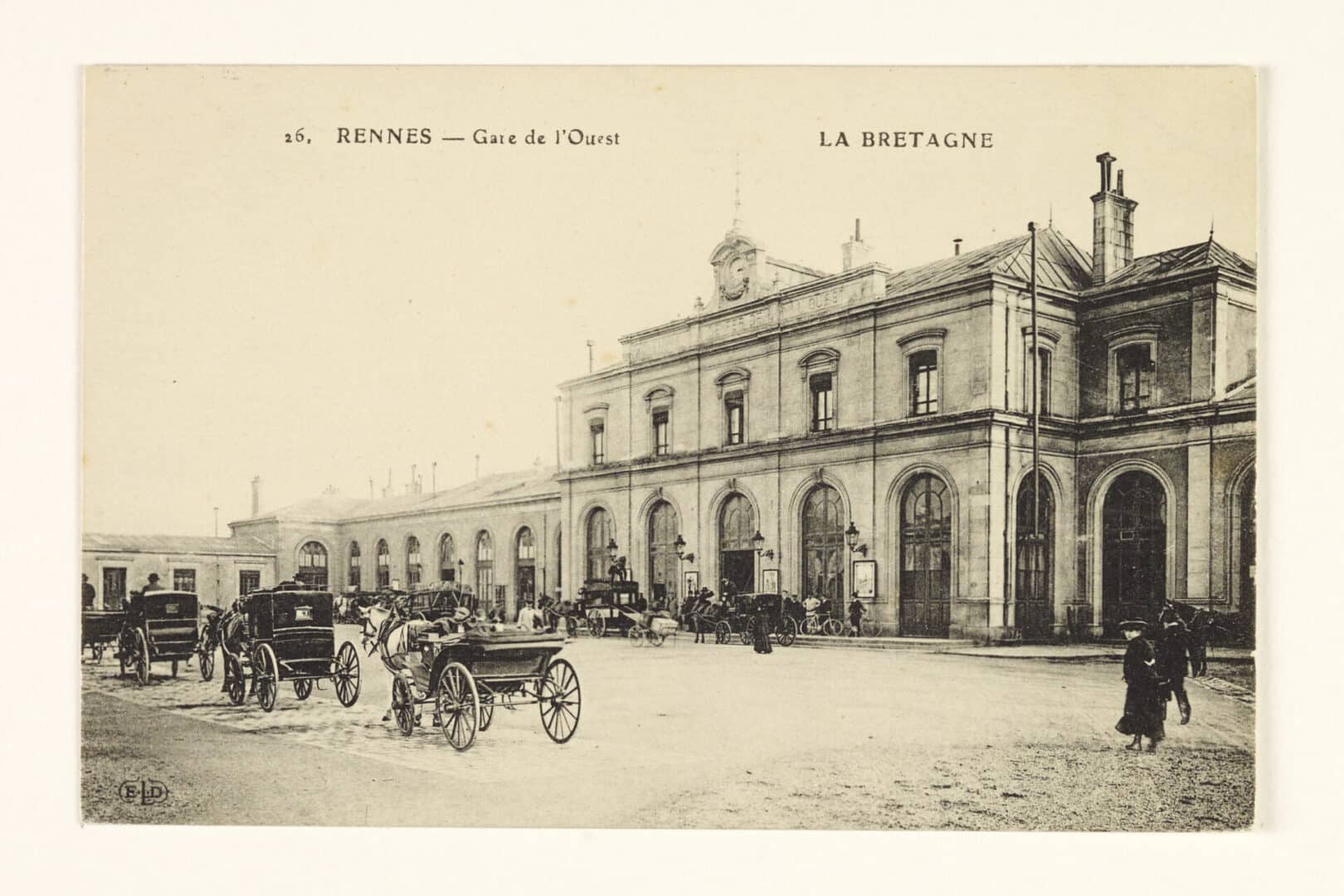 Gare ouest 1908 Musée de Bretagne