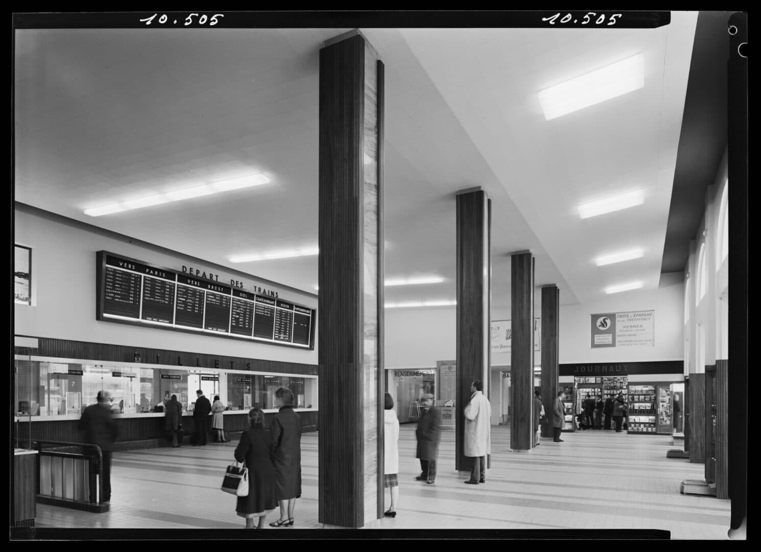 Gare Rennes 1965 Musée de Bretagne