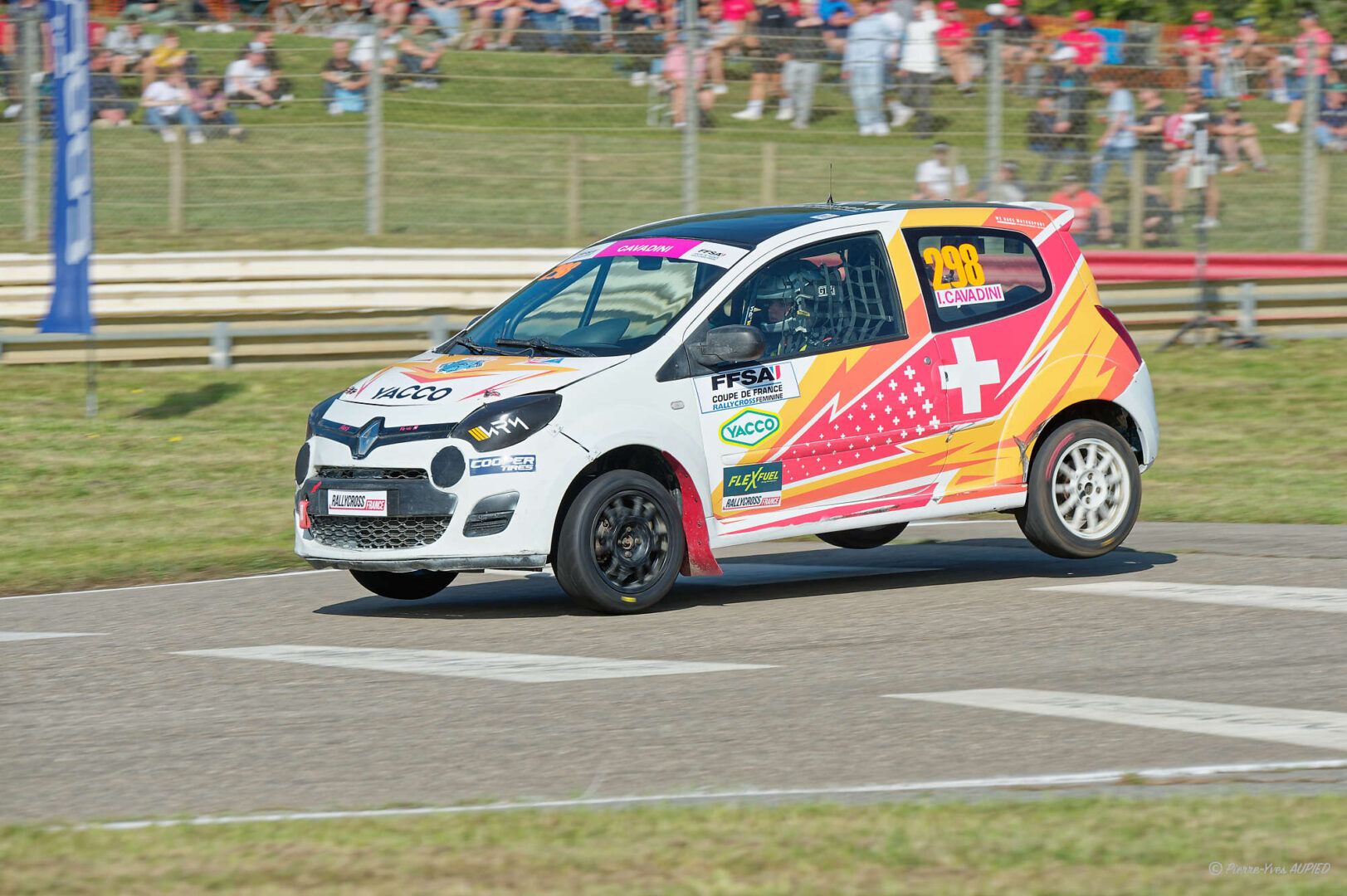 3eme : Ilona Cavadini (sur Renault Twingo - numéro 298)