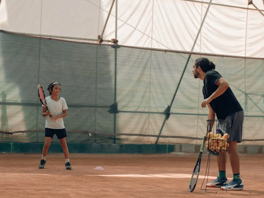 Enseignement tennis jeune