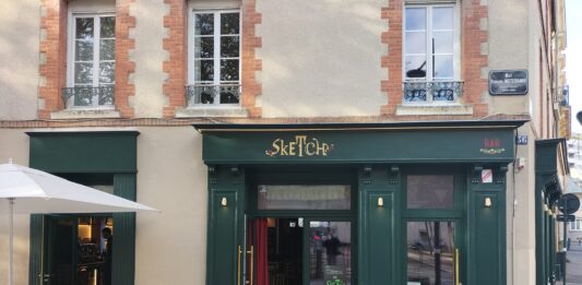 Sketch Bar Rennes mail mitterrand