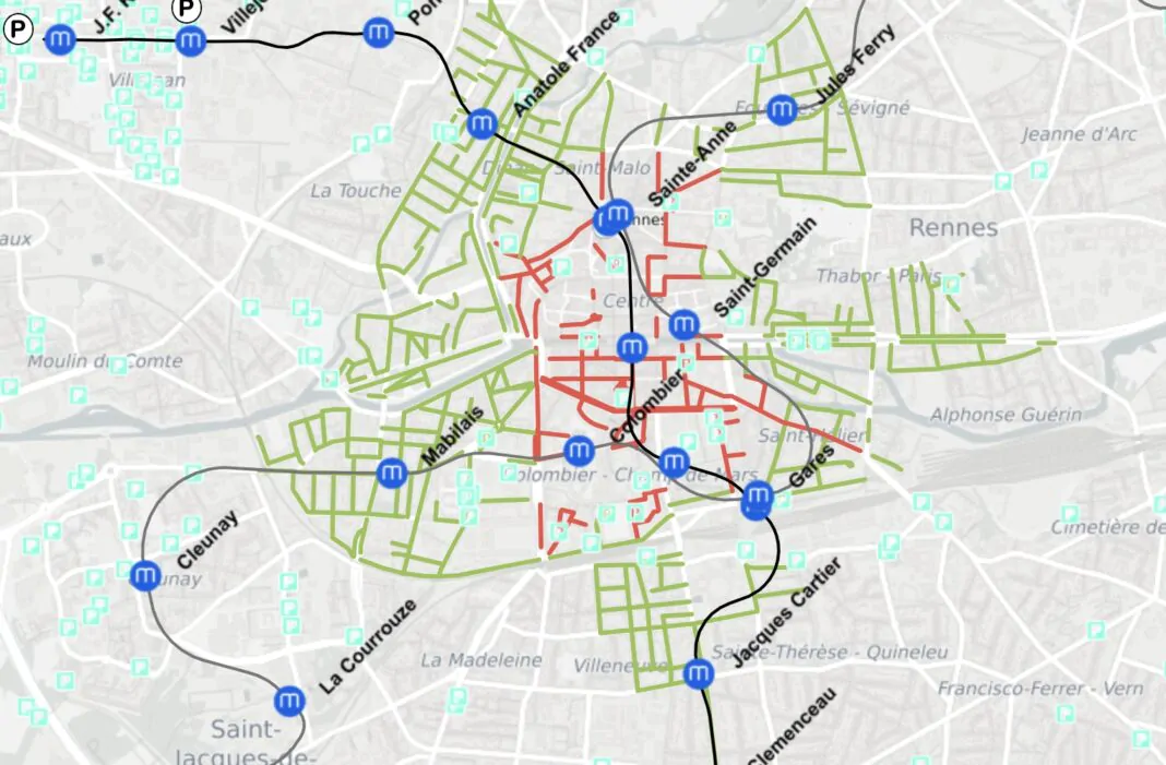 rennes stationnement payant