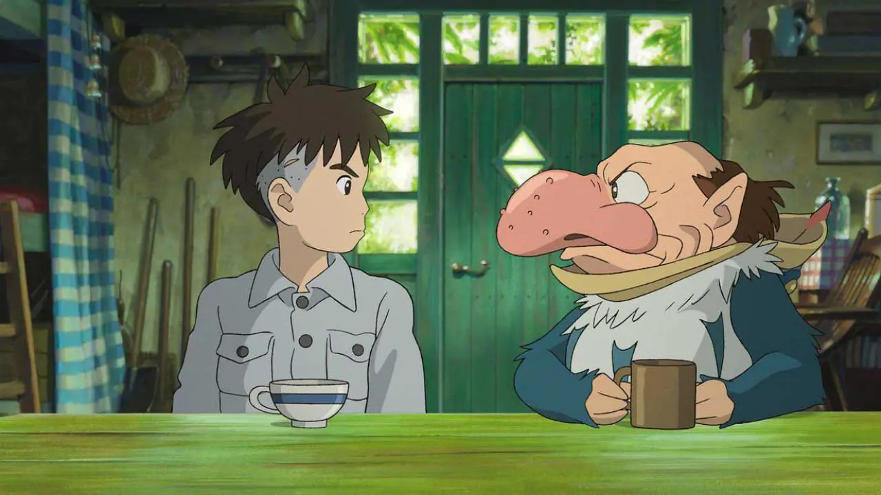 Garçon Héron film Miyazaki