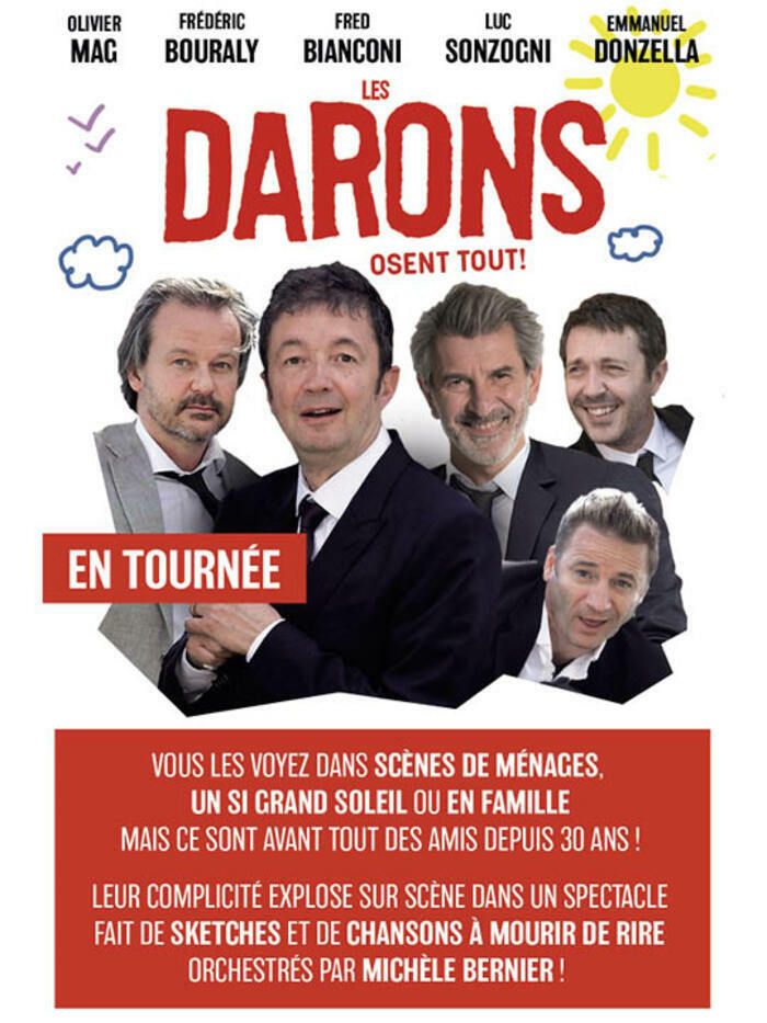 Les darons osent tout Atlantia Palais des congrès et des festivals La baule