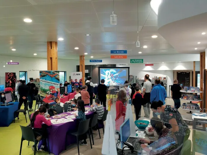 Week-end jeux vidéo "Tout un art" Bibliothèque et Opus Ouzouer-sur-loire