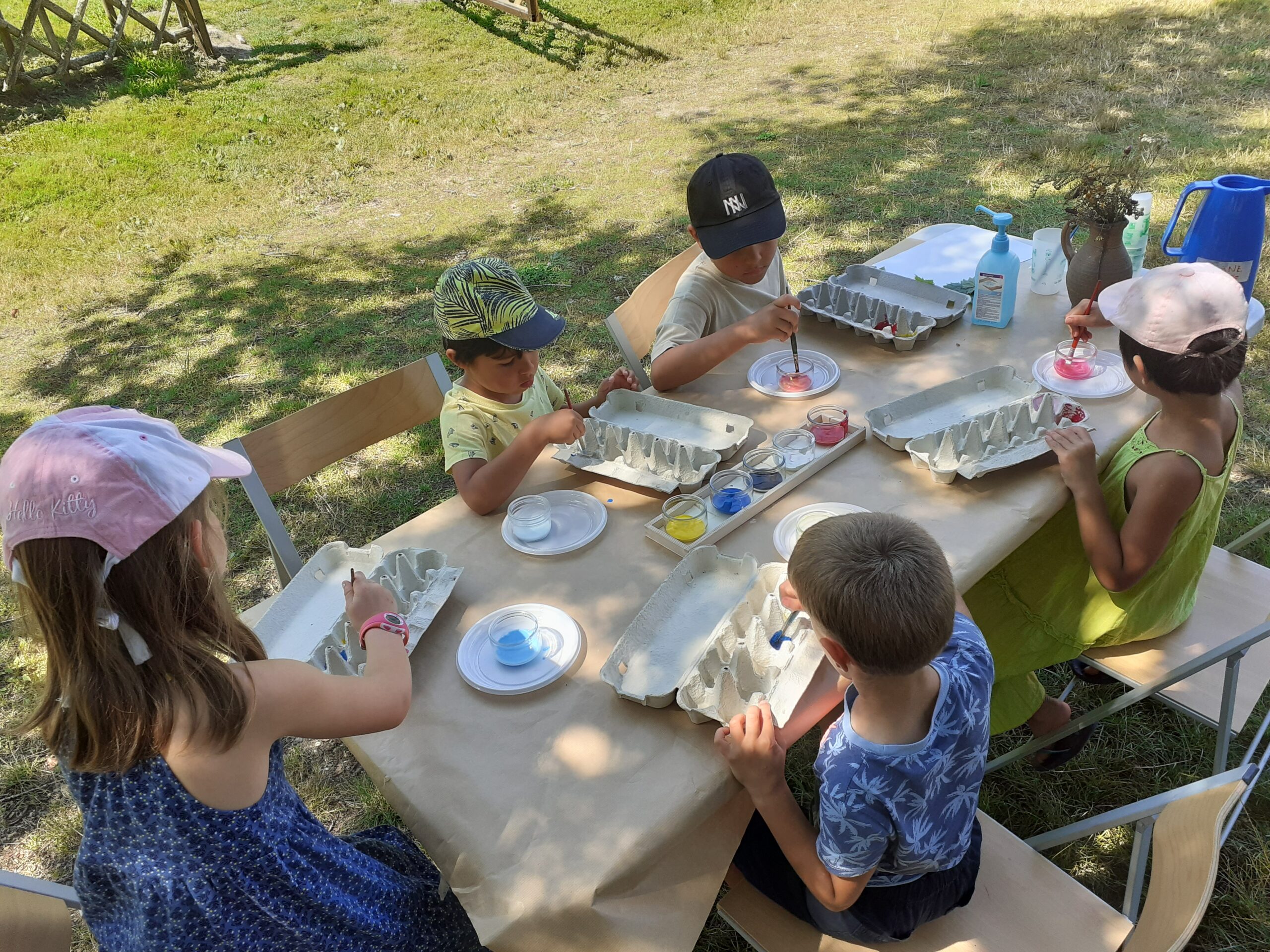 Atelier jeune public à la Ferme du Parcot