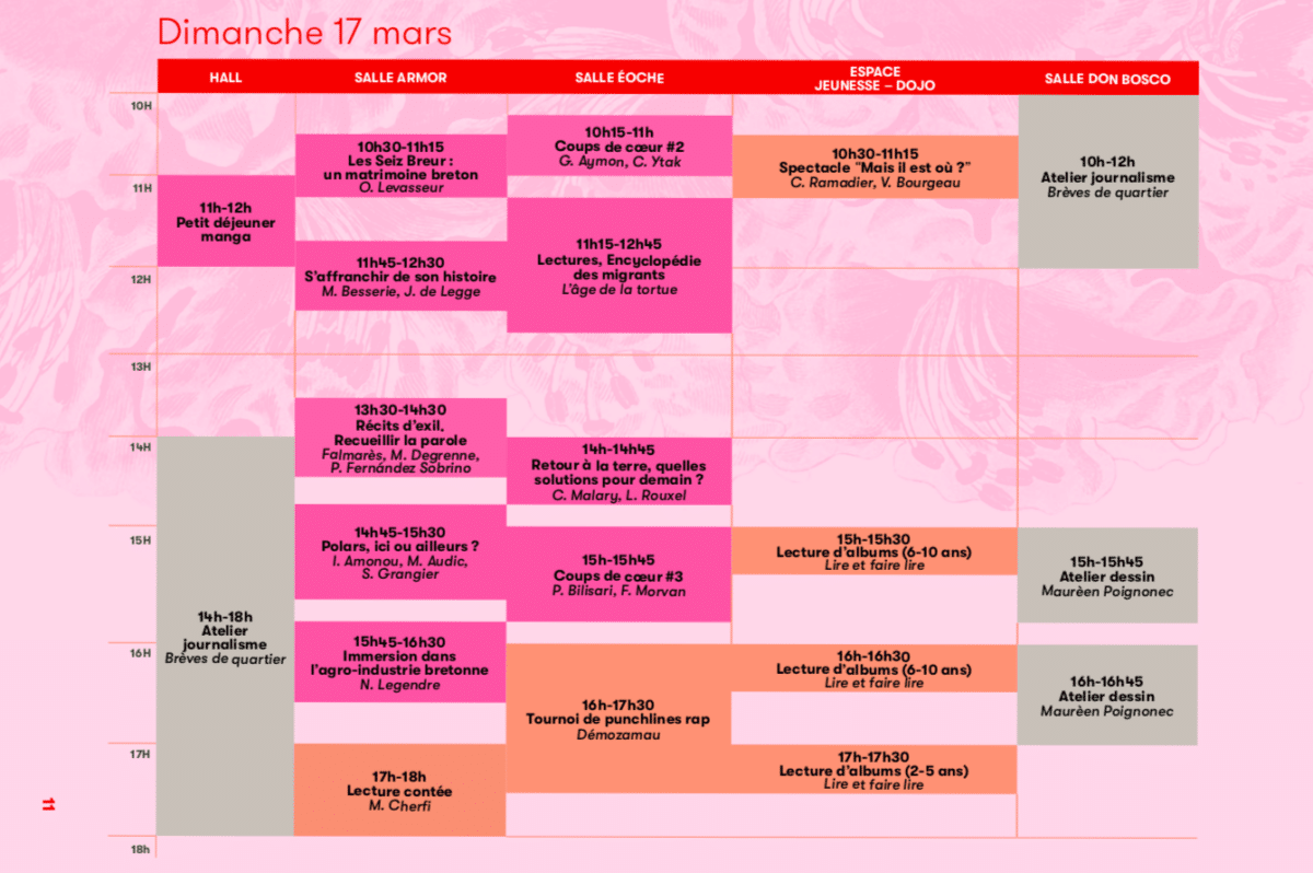 Festival Rue des livres 2024