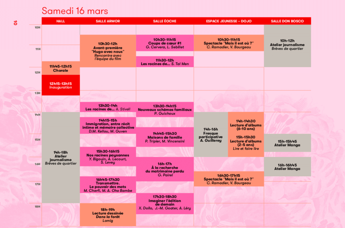 Festival Rue des livres 2024