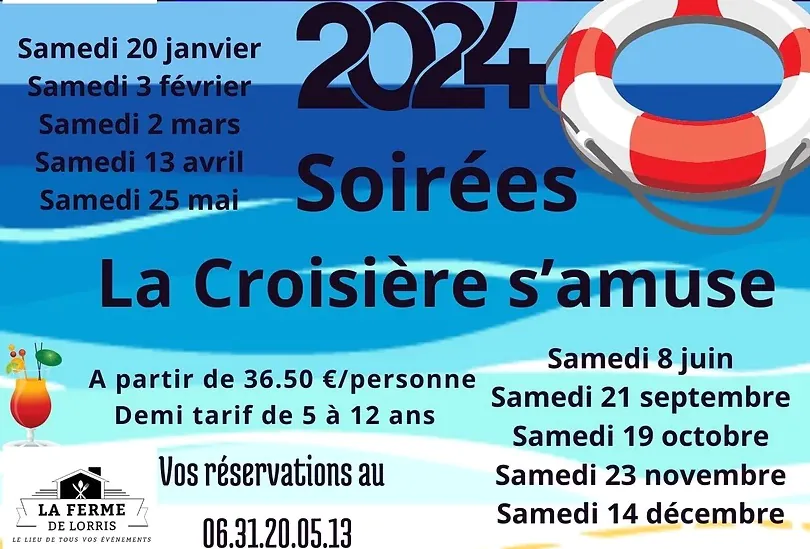 Soirée "La croisière s'amuse"