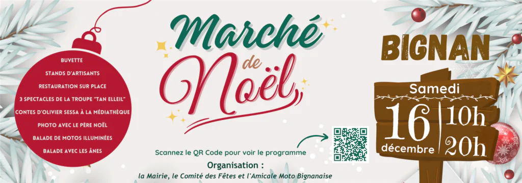 marché de Noël Bignan